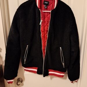 Forever 21 Black Coat Mens Size Small